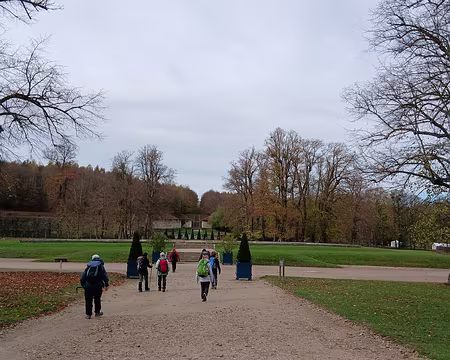 022 A l’extrémité de l’Allée royale se situait le Château ou Pavillon royal, réservé au roi et à sa famille. Œuvre de l’architecte Jules Hardouin-Mansart