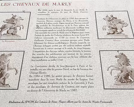 032 Petit résumé nécessaire de l’histoire des Chevaux de Marly