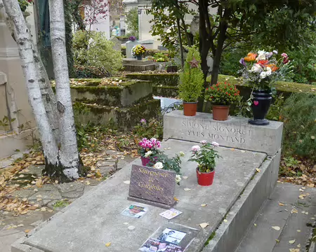 P1220023 Simone Signoret et Yves Montand