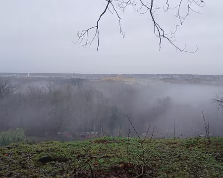 012 Vue sur le château de Versailles depuis le plateau de Satory
