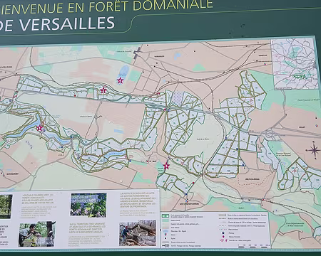 029 La forêt domaniale de Versailles et les étangs des sources de la Bièvre sur la carte