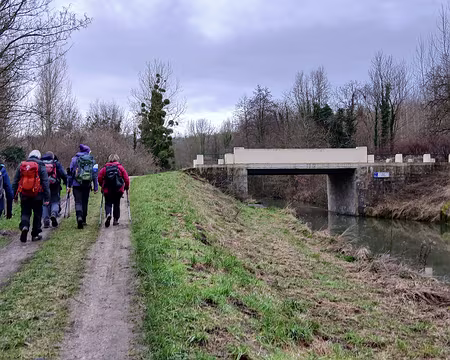 009 Direction le pont de May pour traverser le canal de l’Ourcq