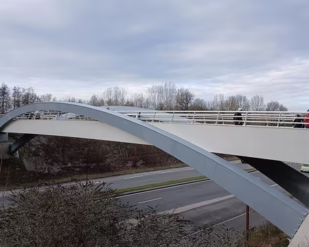 037 La passerelle du bois de la Cranne a été mise en service en 2021