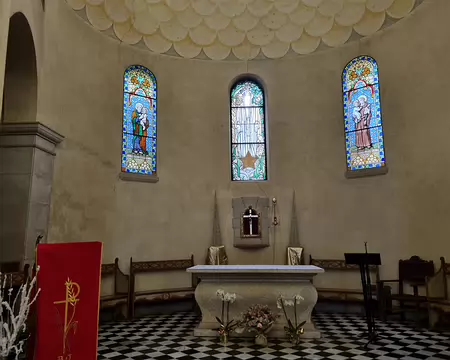 003 À partir de 1992, d'importants travaux vont progressivement donner à cette église son aspect actuel.