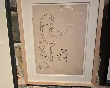 129 De Jean Cocteau, Édith Piaf dans « Le Bel indifférent ». (1940).