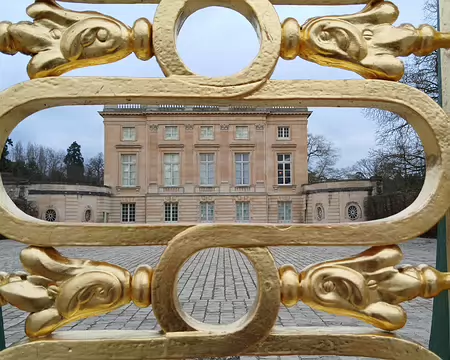 029 Le Petit Trianon (1768) construit par Ange-Jacques Gabriel, premier architecte du roi Louis XV (le « Bien-Aimé »), pour Madame de Pompadour