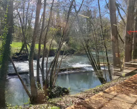 Pique-nique devant le Grand Morin.