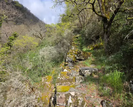 025 Sentier permettant de monter jusqu'au village d'Ayssènes.
