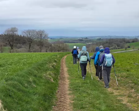 077 A la Montagnarde, sommet du secteur à 802m d'altitude.