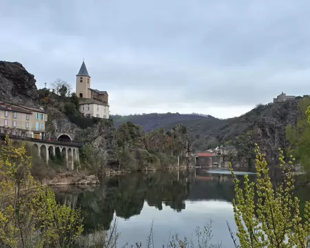 130 Arrivée à Ambialet.