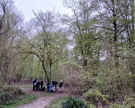 024 La pause du matin près du Lac bleu