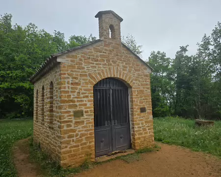 130 Chapelle Saint-Joseph des Pierres Plantées. Bâtie en 2015 et bénie en 2016.