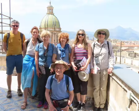 20260430_122324_IMG_9630 Photo de groupe sur le toit de Chiesa e Monastera Santa Caterina