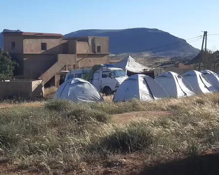 P1120333_20260508_183814 Notre bivouac pour J3 dans le village de Bou Amane