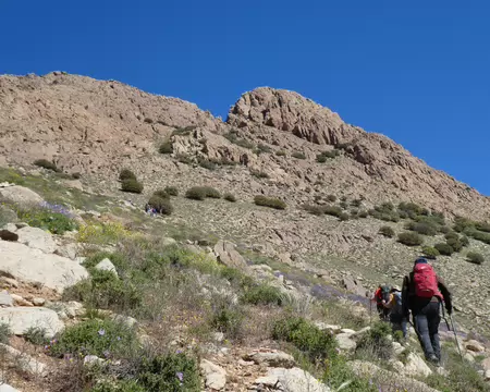 P1120345 En route pour l'ascension de l'Adrar Mqorn (antécime 2280 m)