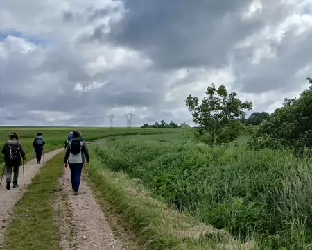 004 Le GR11 dans la plaine agricole de Neauphle