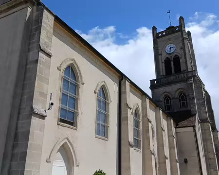038 L’église Saint-Nicolas (début du XIIème siècle). Nombreuses reconstructions et restaurations (XVème, XVIIème et XIXème siècles)