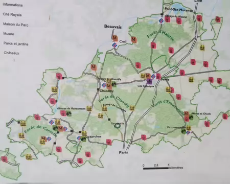 025 Le parc naturel régional Oise – Pays de France (30 000 ha de forêts). Orry-la-Ville se situe dans la partie sud du PNR