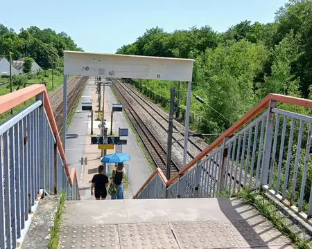 029 à la station de La Borne Blanche (RER D)
