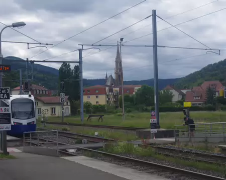 IMGP8234 Gare de Thann : fin de la randonnée