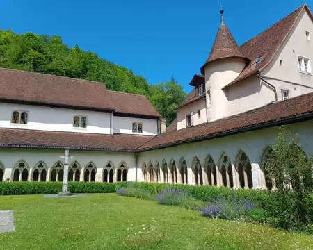 46 le cloître, collégiale de St Ursanne
