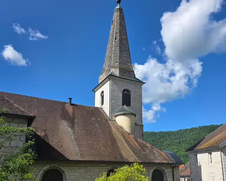 048 L'église Saint-Théodule. Construite au XVIIIe siècle grâce à une souscription de 14 habitants.