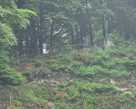 109 Zoom sur le belvédère du haut.