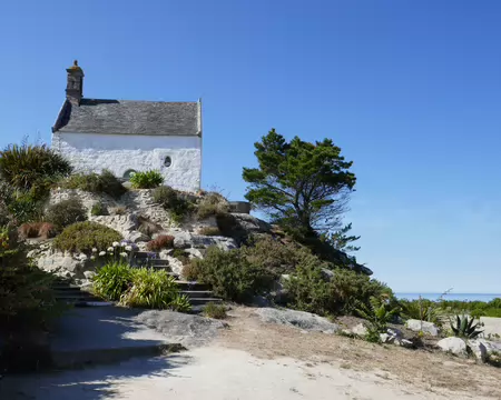 Chapelle Ste Barbe à la Pointe du Bloscon.