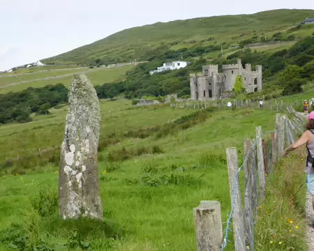 Le Clifden Castle, construit en 1818 par John D’Arcy.