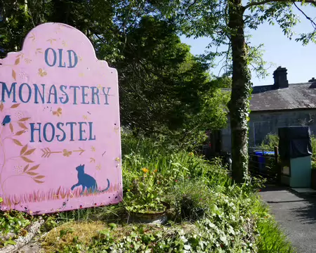 Notre auberge à Letterfrack. Tout un poème.