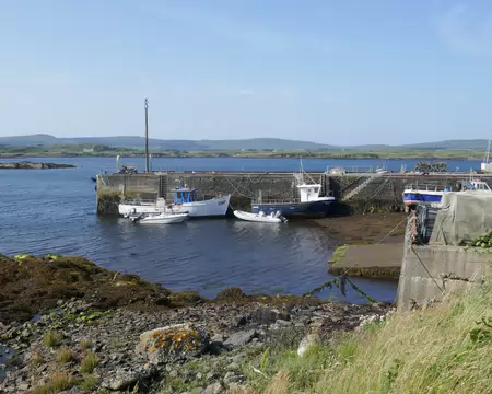 Le petit port d'Ardagh.