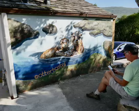 Otter Hostel, au bord du Killary Harbour.