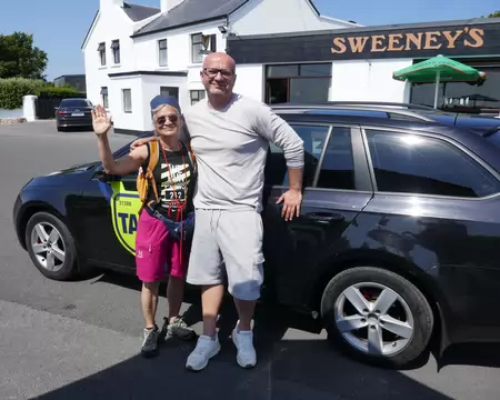 Lukasz, notre indispensable taxi. Quelle chance de l'avoir trouvé.