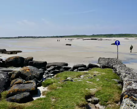 Omey Island. On ne passe qu'à marée basse.