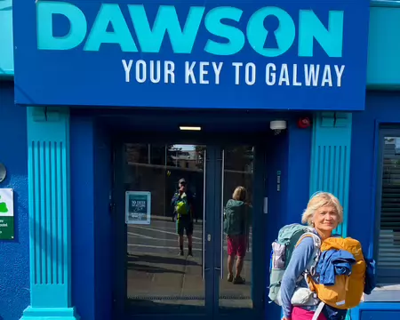 Notre auberge à Galway. Je recommande.