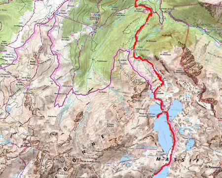 2026-08-25-06h00m00. 25 Août : Gîte de la Martinette > Lac de la Coche 14,3 km +1600/-660m [IBP=144]