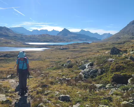 20260819094119 on quitte le Lac Blanc et le lac Nair.