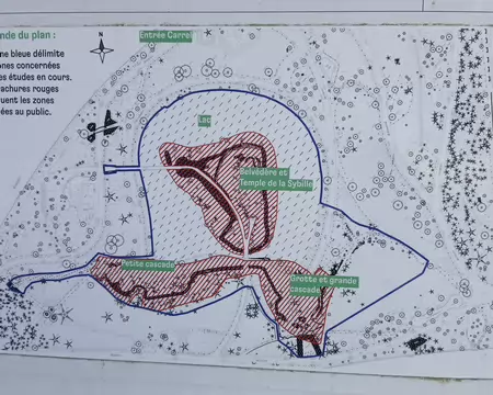 017 Plusieurs zones fragilisées sont actuellement interdites d’accès