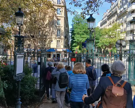 028 Fin de la visite du parc des Buttes-Chaumont