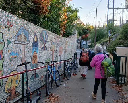 001 Départ de la gare de Porchefontaine (Versailles) pour la randonnée du traditionnel Rendez-vous d’automne