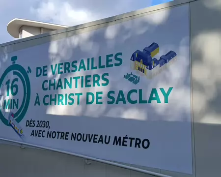 049 Autres temps : en 2030 la ligne de métro n° 18 du Grand Paris Express arrivera à Versailles- Chantiers