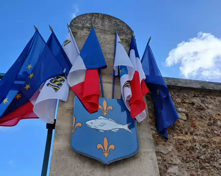 031 Le blason de la ville de Poissy
