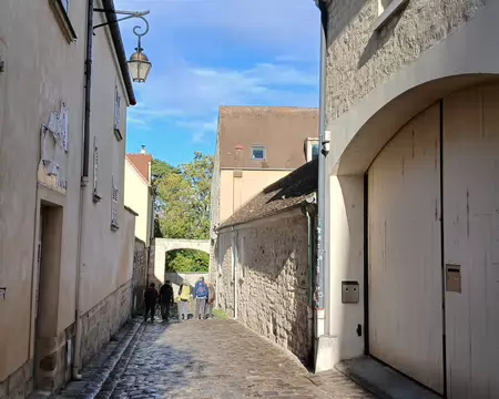 039 Vendu comme bien national pendant la Révolution, le prieuré Saint-Louis a été utilisé comme carrière de pierres