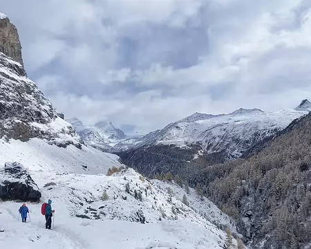 20251024_121926-01 Vue sur Gornergrat et la Pointe du Breithorn 4164 m.