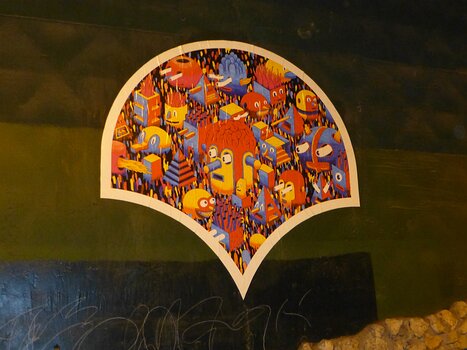 2017-10 Paris Kétanou Bernadette P, détail sortie