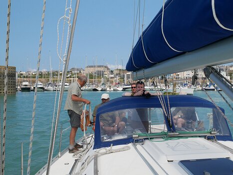 2018-07 Chausey Solène R, détail sortie