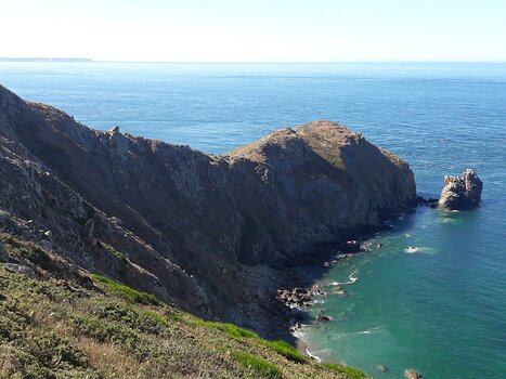 2018-07 Cotentin Danielle H, détail sortie