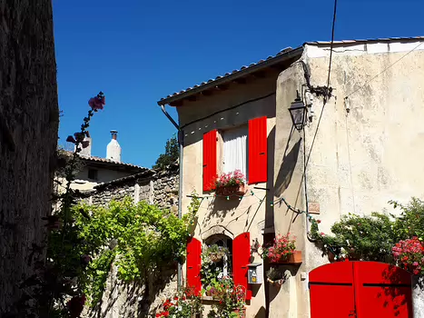 2018-07 Drôme Nathalie J, détail sortie