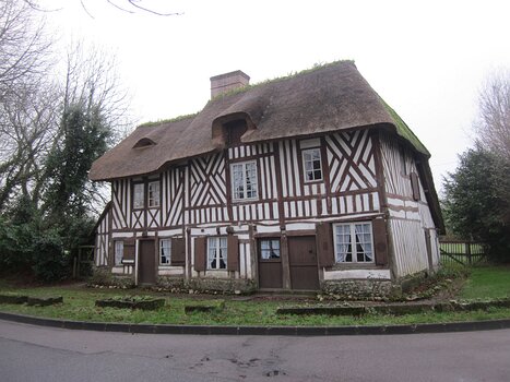 2018-12 Honfleur Chantal F, détail sortie