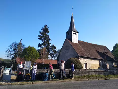 2019-04 Étangs et forêts du Perche Françoise M, détail sortie